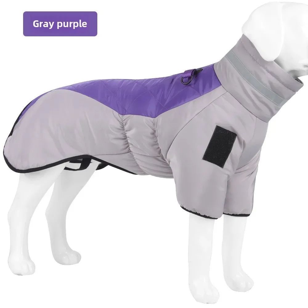 Waterproof Large Dog Jacket Warm Dog Clothes