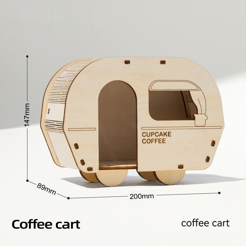 Hamster Special Shelter Wooden Nest Furniture