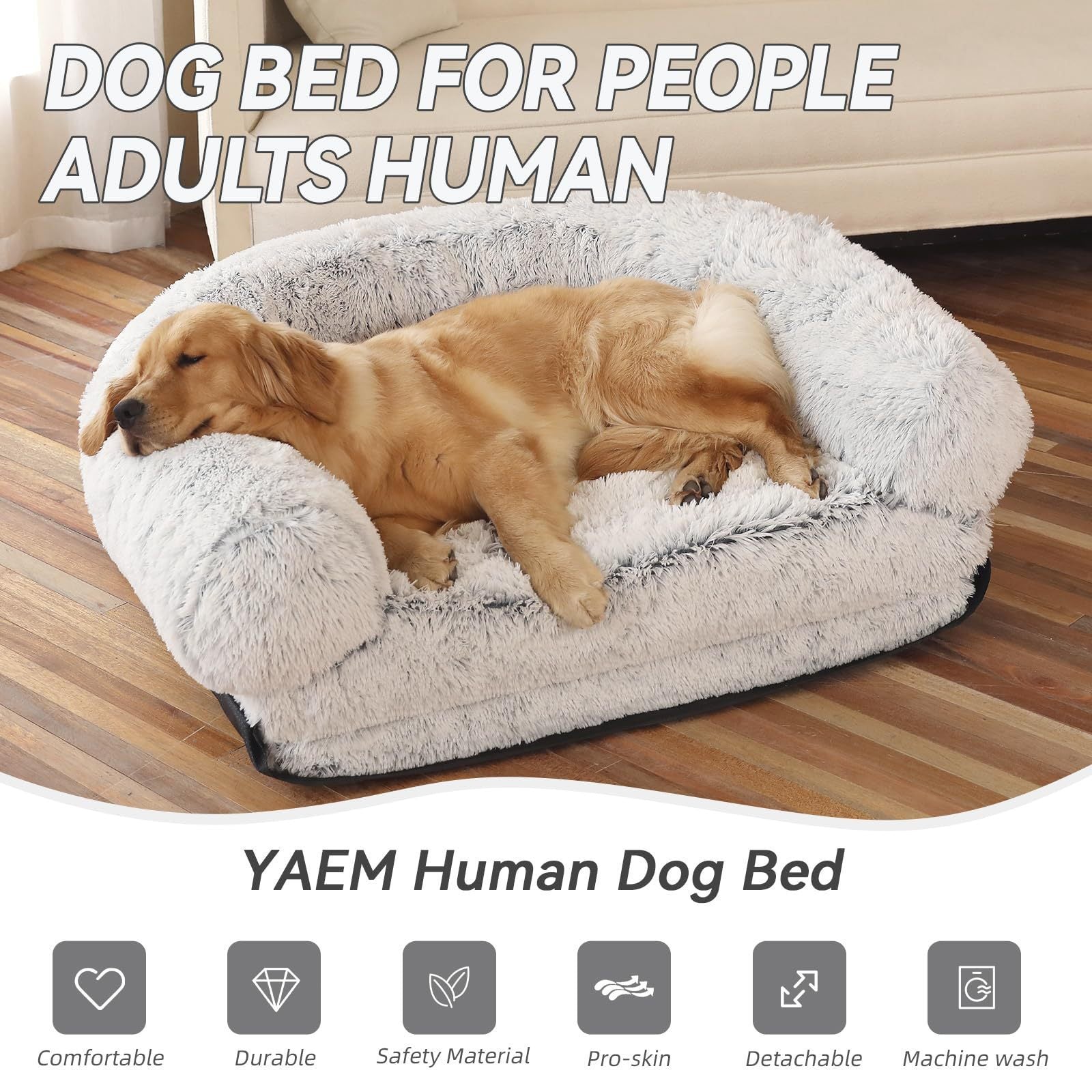 Human Pet Sofa Removable And Washable