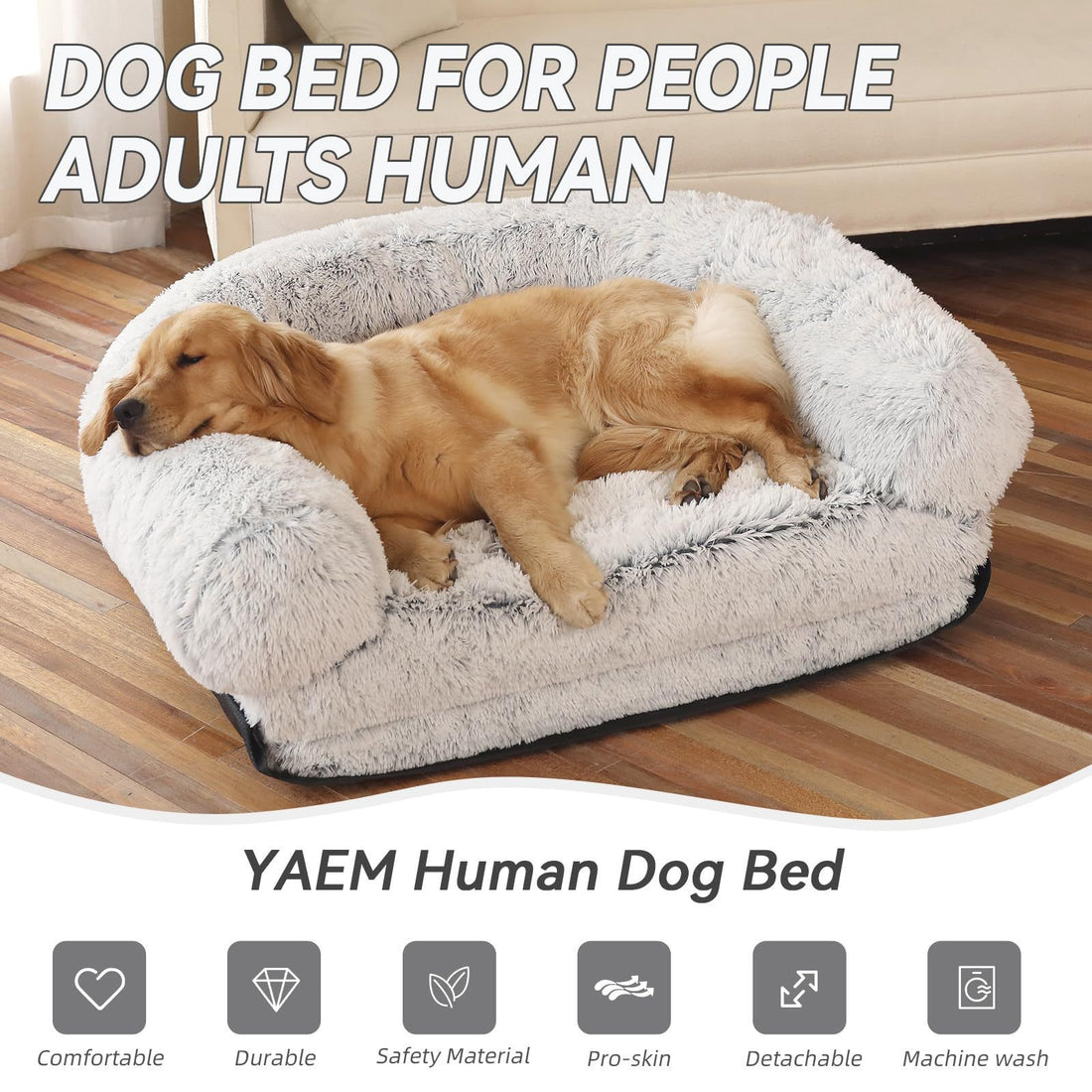 Human Pet Sofa Removable And Washable