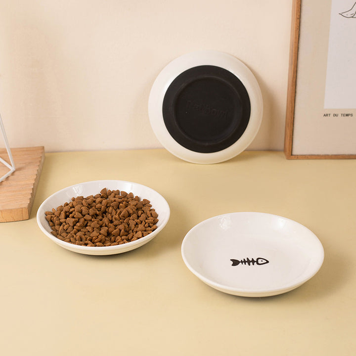 Ceramic Cat Food Bowls Whisker Cat Bowls