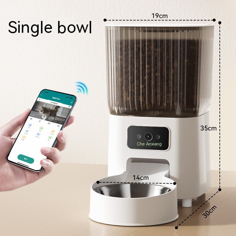 Automatic Pet Feeder Cat Intelligent Remote